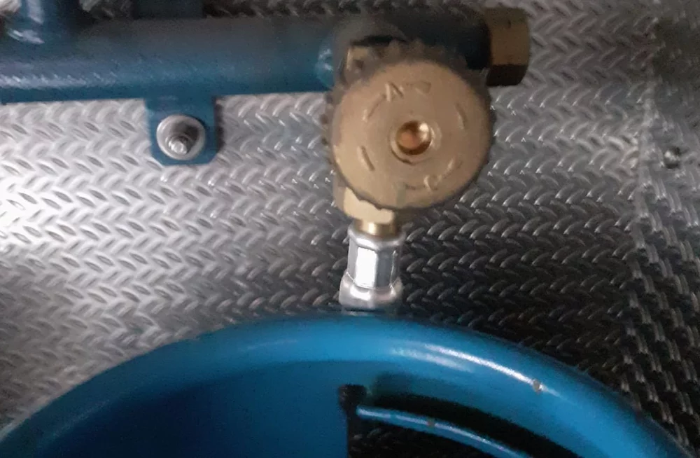 Impianto di cottura a gas