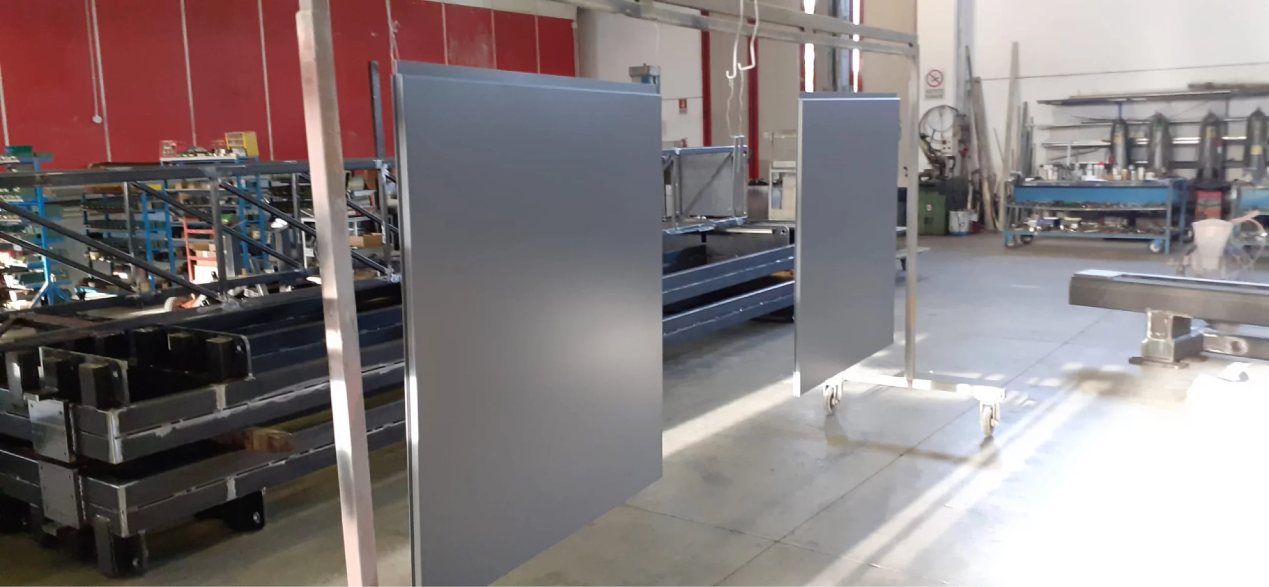 Verniciatura a liquido per carpenteria