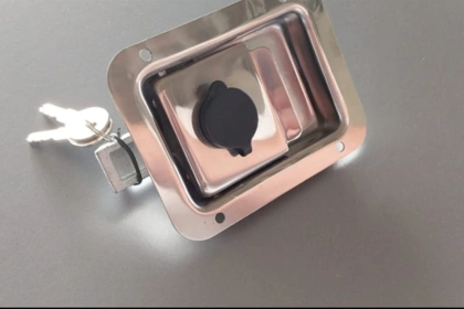 12085 - Maniglia /serratura inox mm 120x92