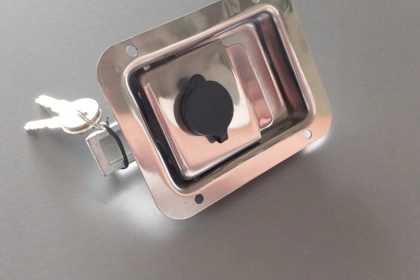 12085 - Maniglia /serratura inox mm 120x92