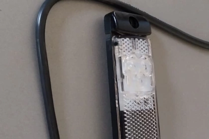 03248 - Fanalino ingombro bianco