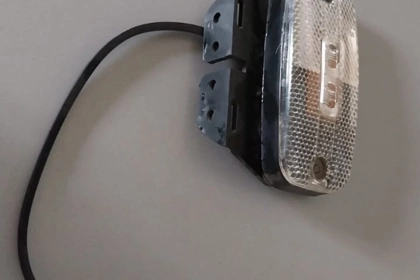 03249 - Fanalino ingombro bianco